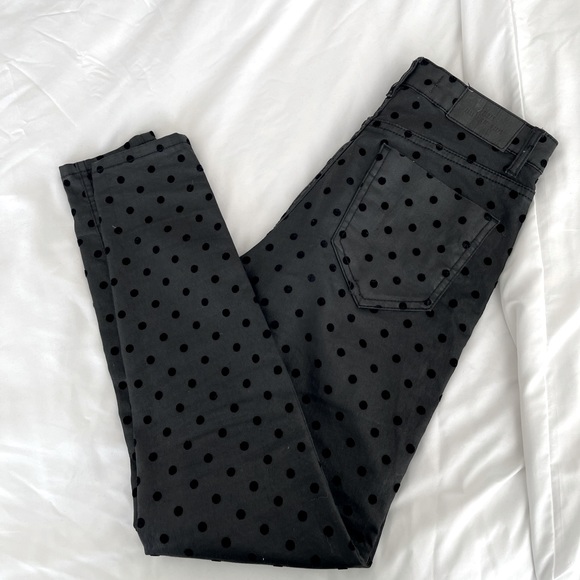 Black Detailed Zara Pants - Size 4 - Picture 1 of 3